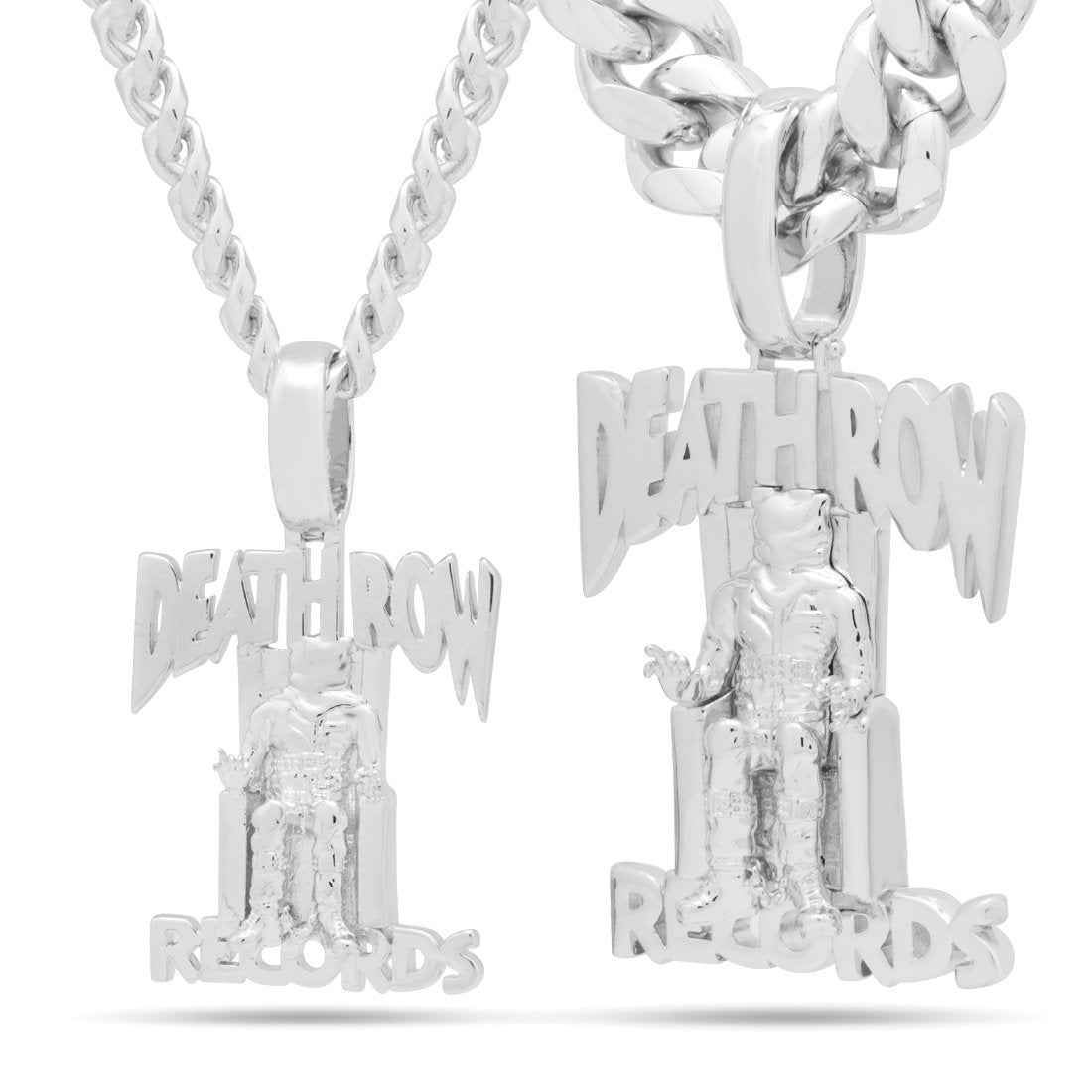 Sterling silver deals death row pendant