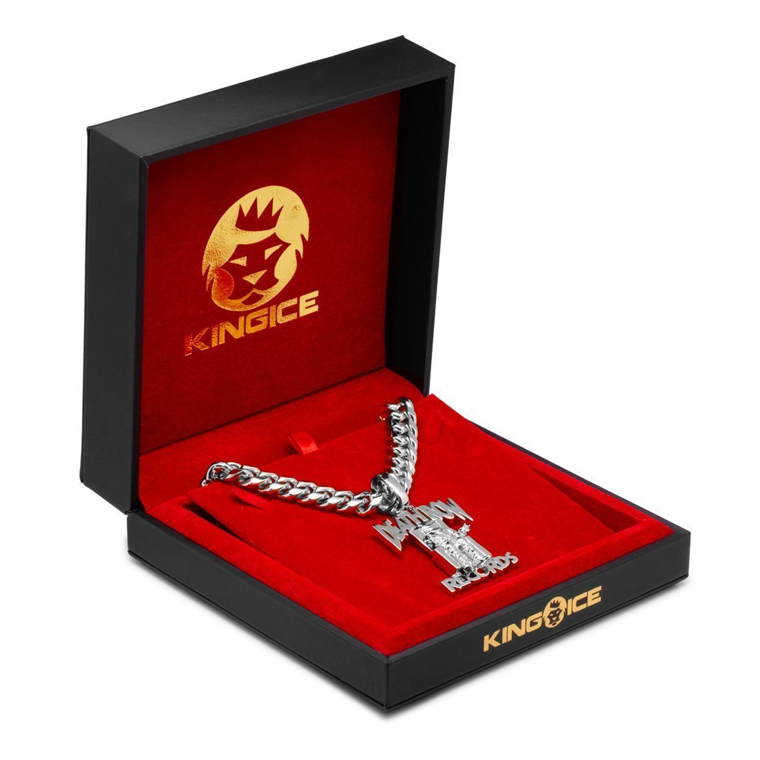 Death Row Logo Necklace | Death Row Records Jewelry – King Ice