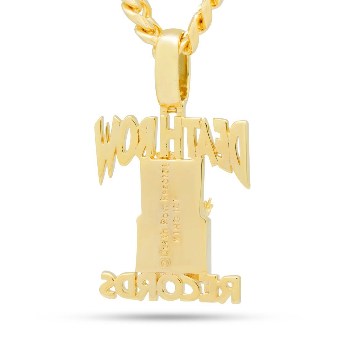 Death Row Logo Necklace | Death Row Records Jewelry – King Ice