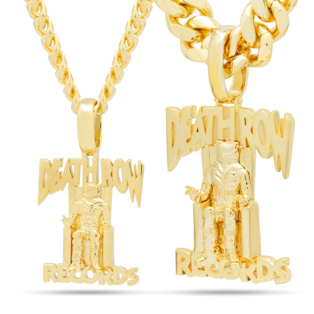 Death Row Records x King Ice - Logo Necklace