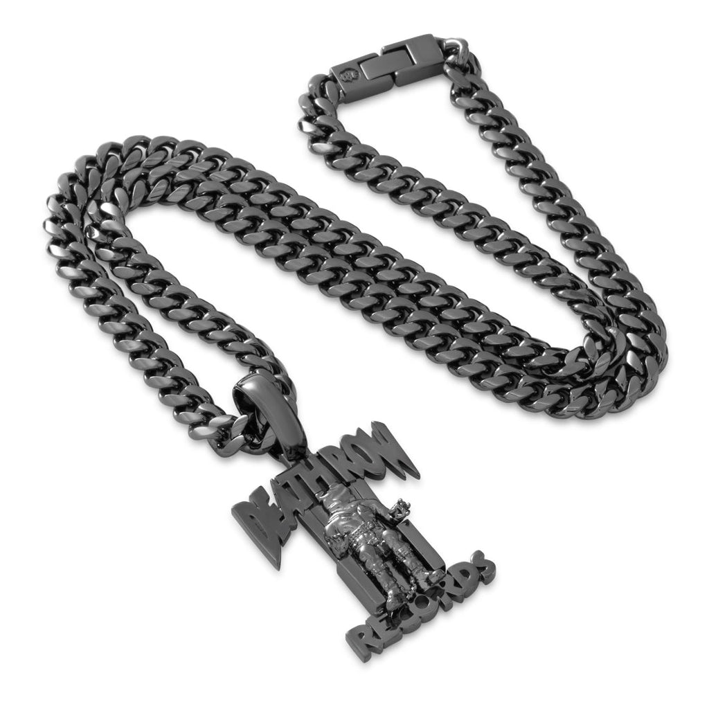 Death Row Records x King Ice - Logo Necklace