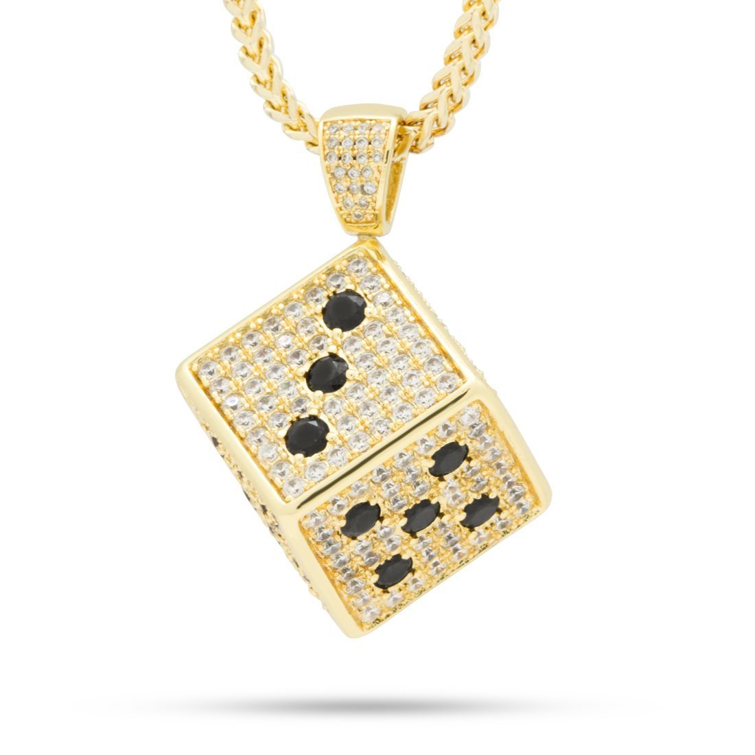 14K Gold / S Dice Necklace NKX13326