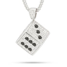 White Gold / S Dice Necklace NKX13327
