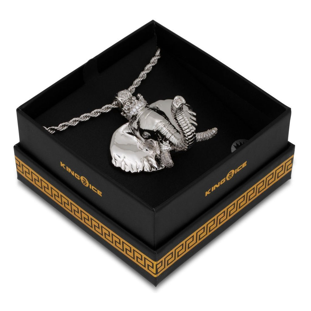 The 14K Gold Elephant Necklace - Designed by Snoop Dogg x King Ice