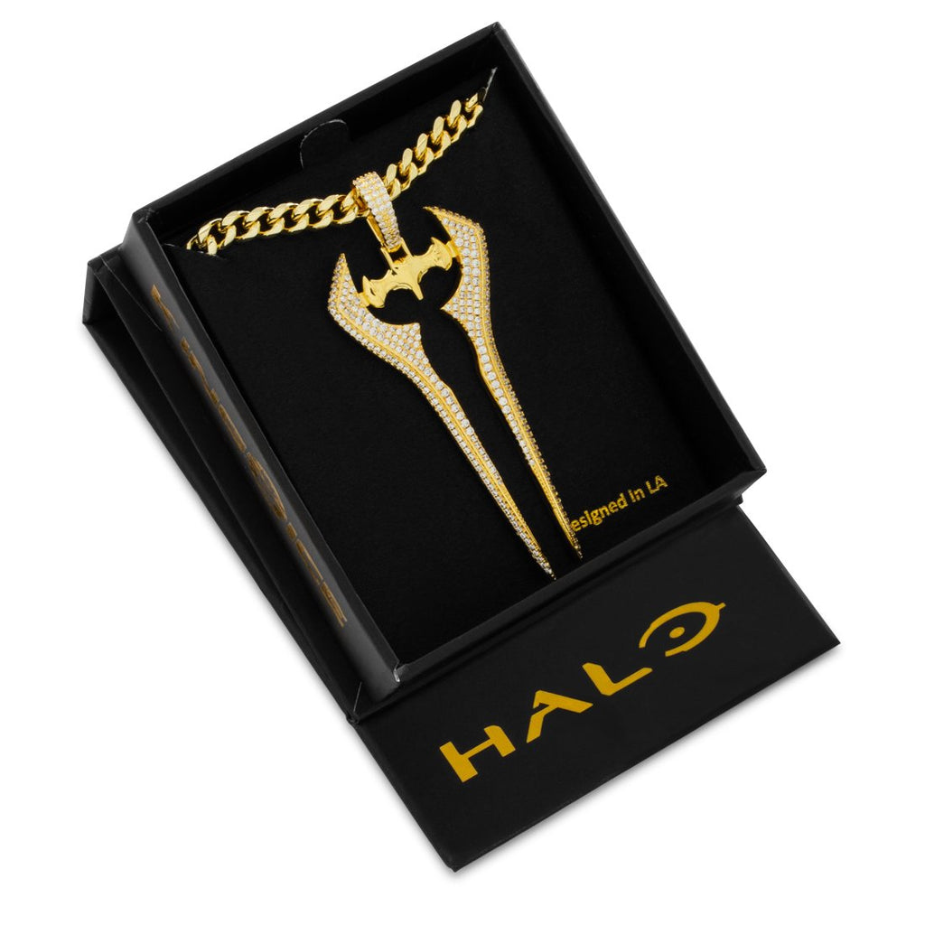Halo x King Ice - Energy Sword Necklace