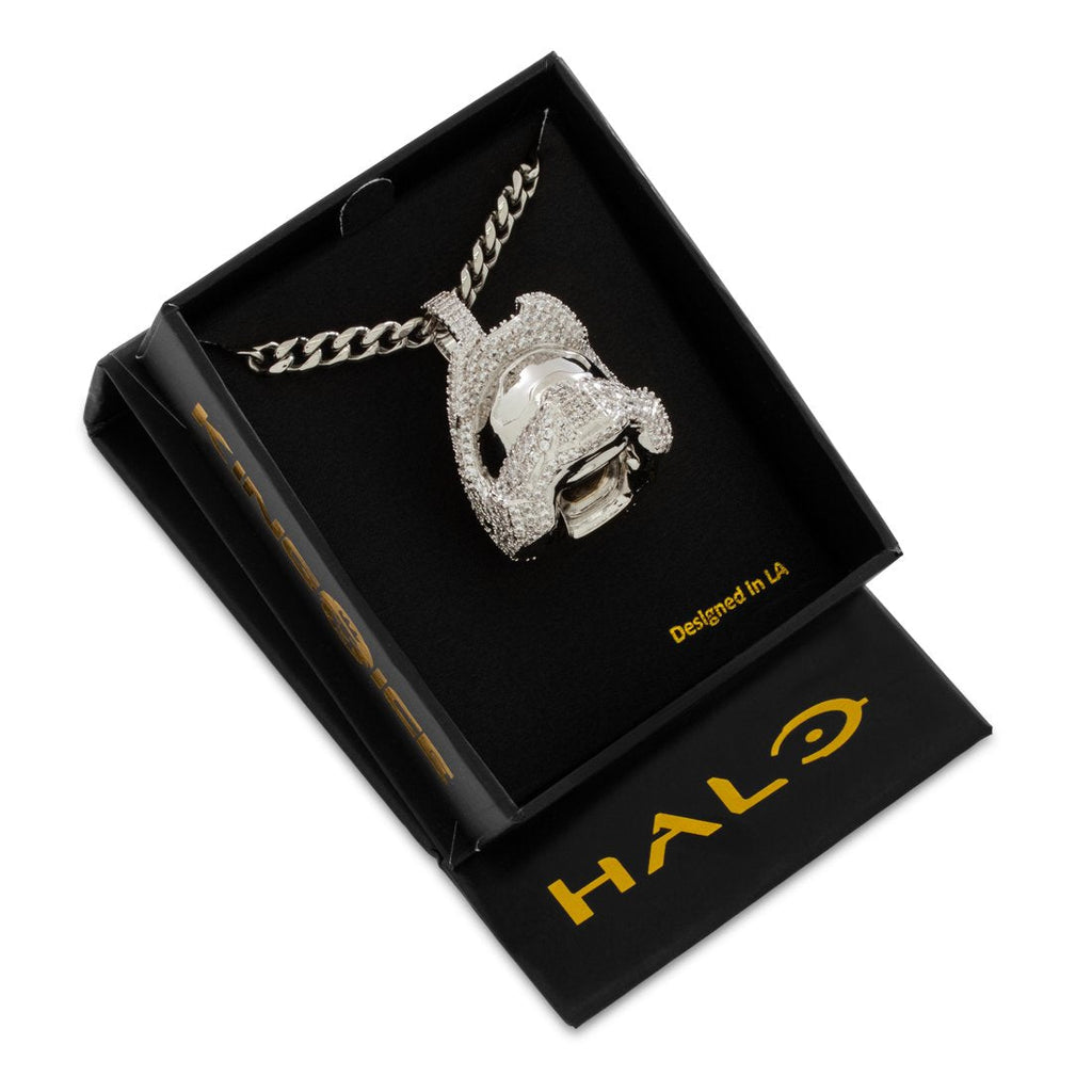 Halo x King Ice - Master Chief Helmet Necklace
