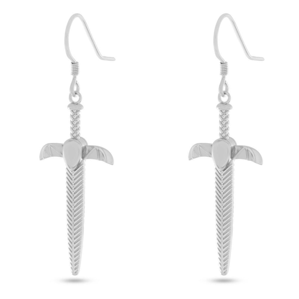 Hanging Sword Earrings