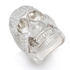 White Gold / 7 .925 Sterling Silver Death Ring RGX12892-Silver-7