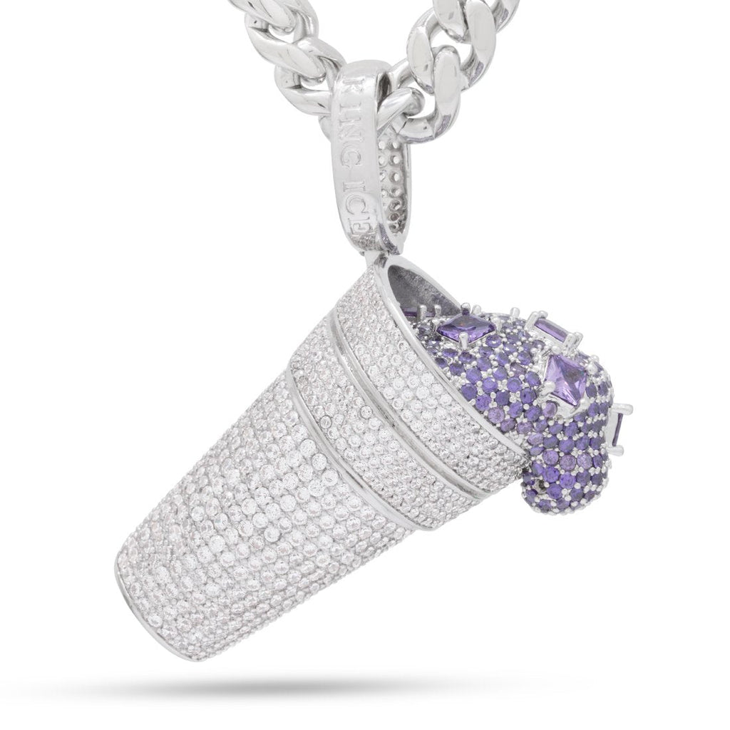 Snoop Dogg X King Ice - Iced Purple Drank Necklace
