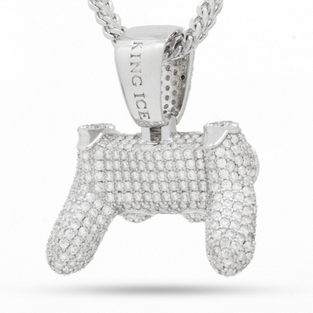 Inspired by PlayStation® - Iced Classic Controller Necklace