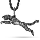 Black Gold / 1.9" Jaguar Necklace