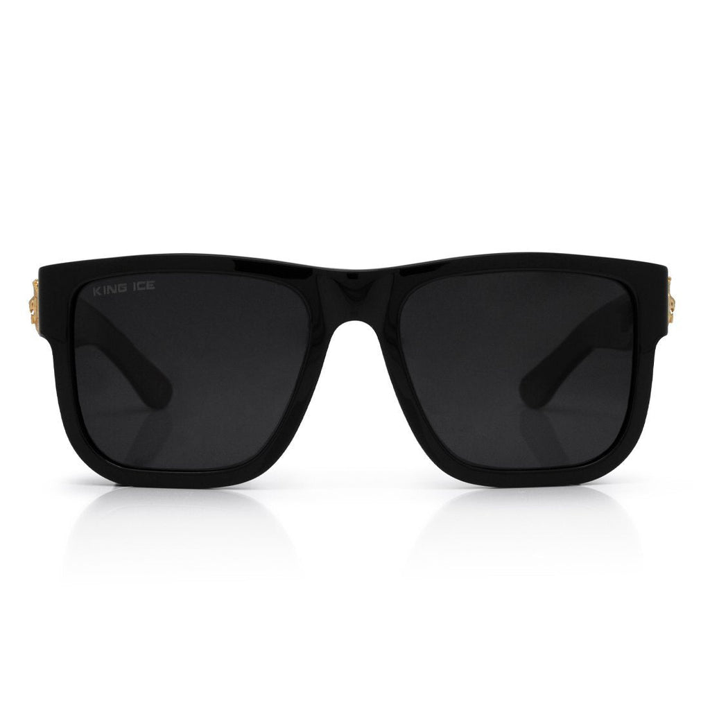 Black Lion Head Shades with Glossy Black Frame ACX14002