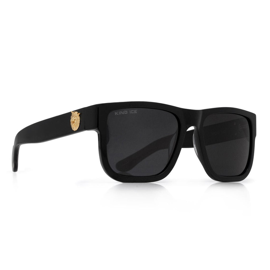 Black Lion Head Shades with Glossy Black Frame ACX14002