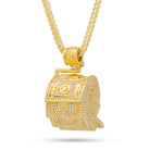 14k Gold The Money Roll Necklace - Designed by Snoop Dogg x King Ice NKX12672-Gold