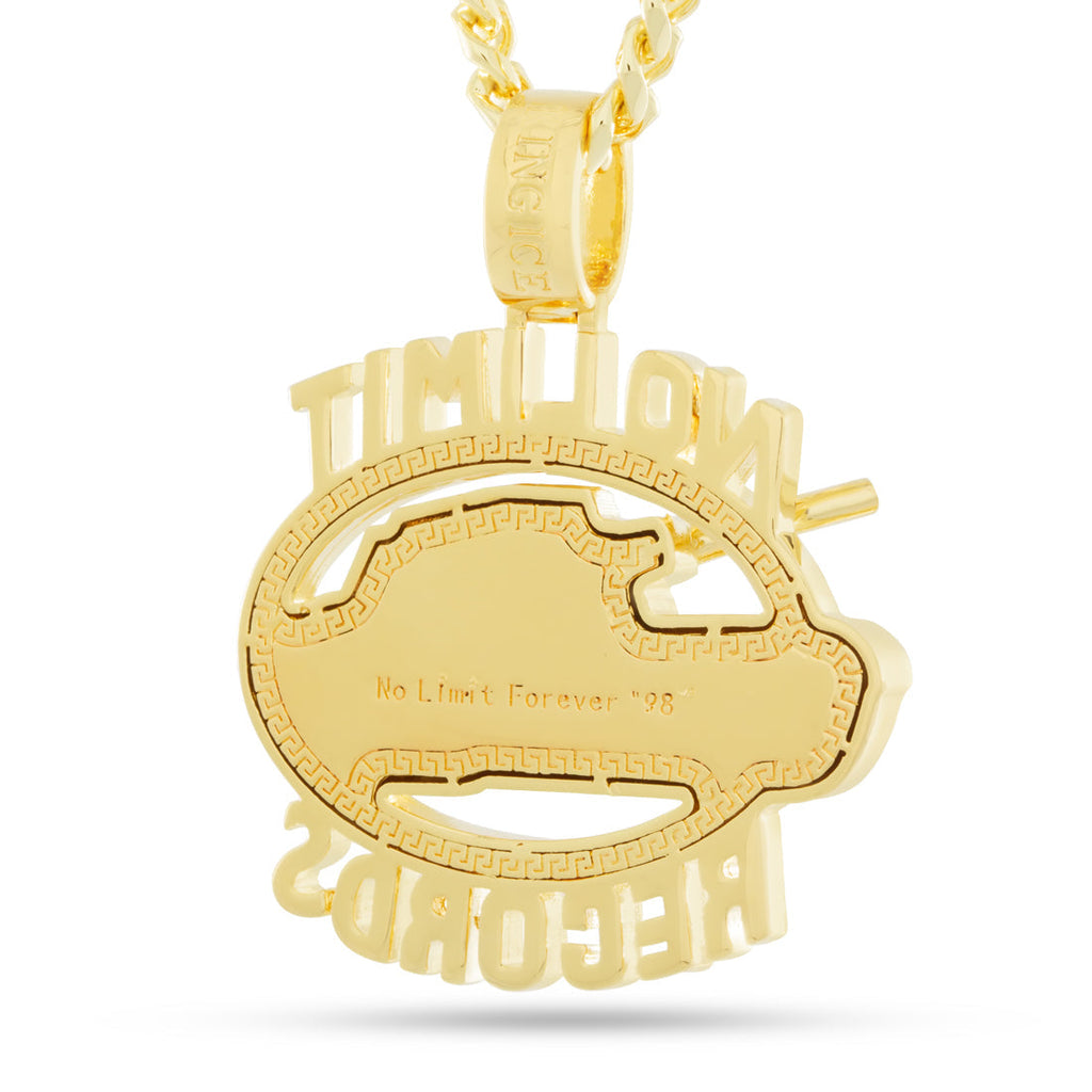 No Limit Records x King Ice - 98 Logo Necklace