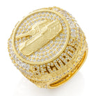 Sterling Silver / 14K Gold / 7 No Limit Records x King Ice - No Limit Championship Ring