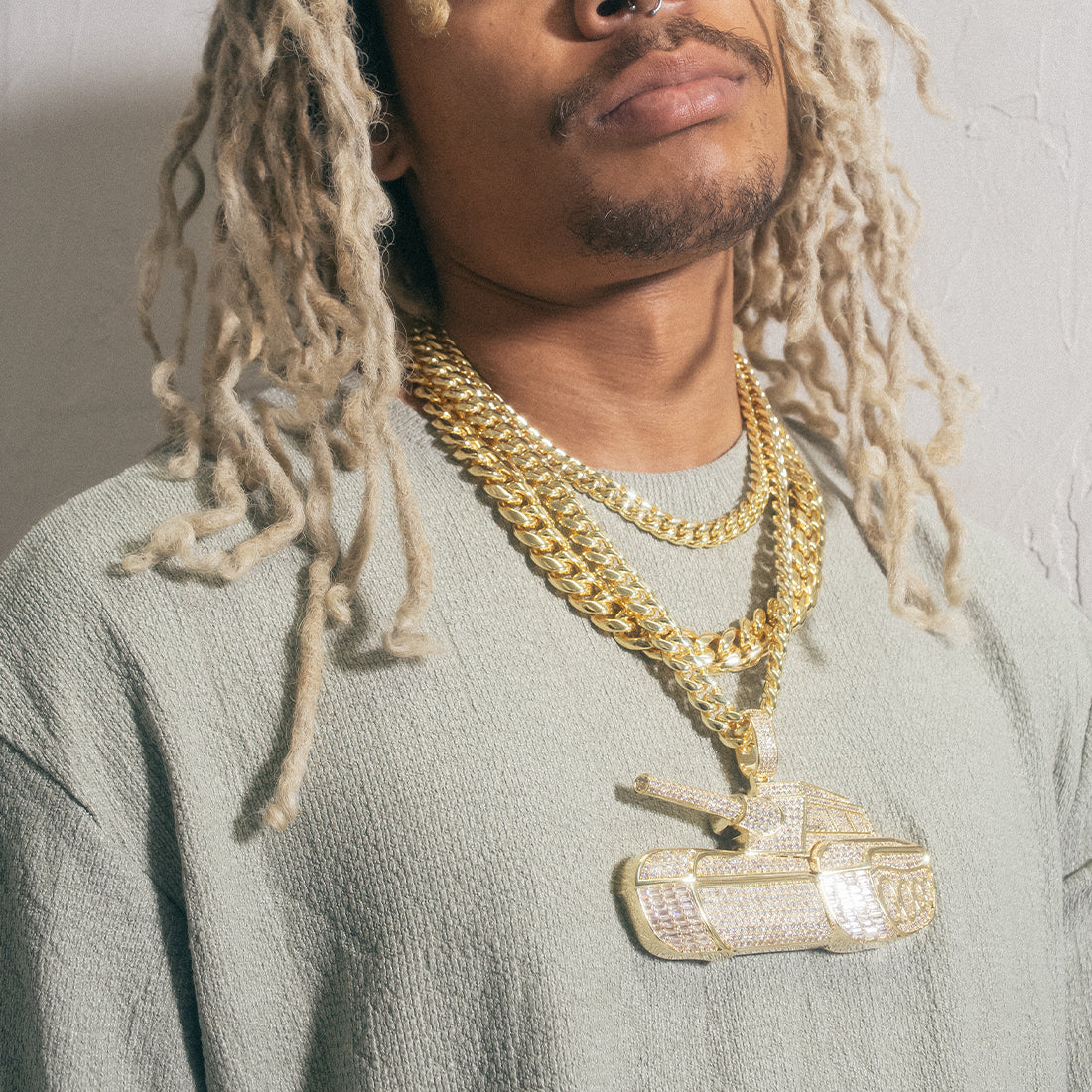 No Limt Rapper No Limit Tank Chain