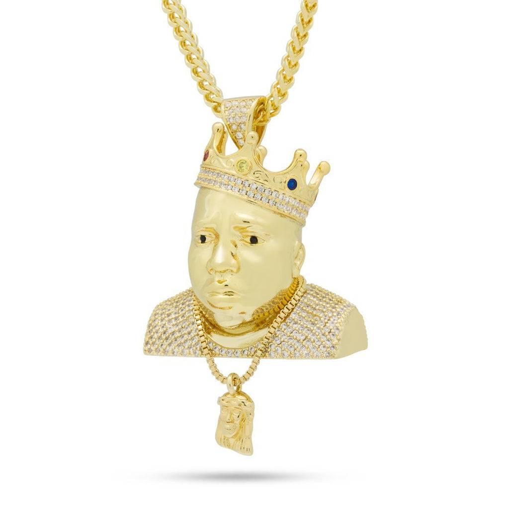 14K Gold / M Notorious B.I.G. x King Ice - Big Poppa Necklace NKX14096