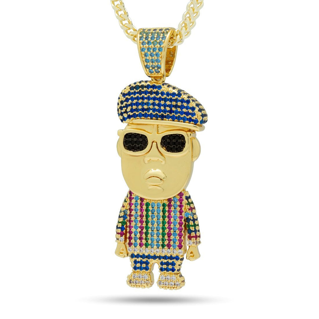 14K Gold Notorious B.I.G. x King Ice - Biggie Sweater Necklace NKX14194