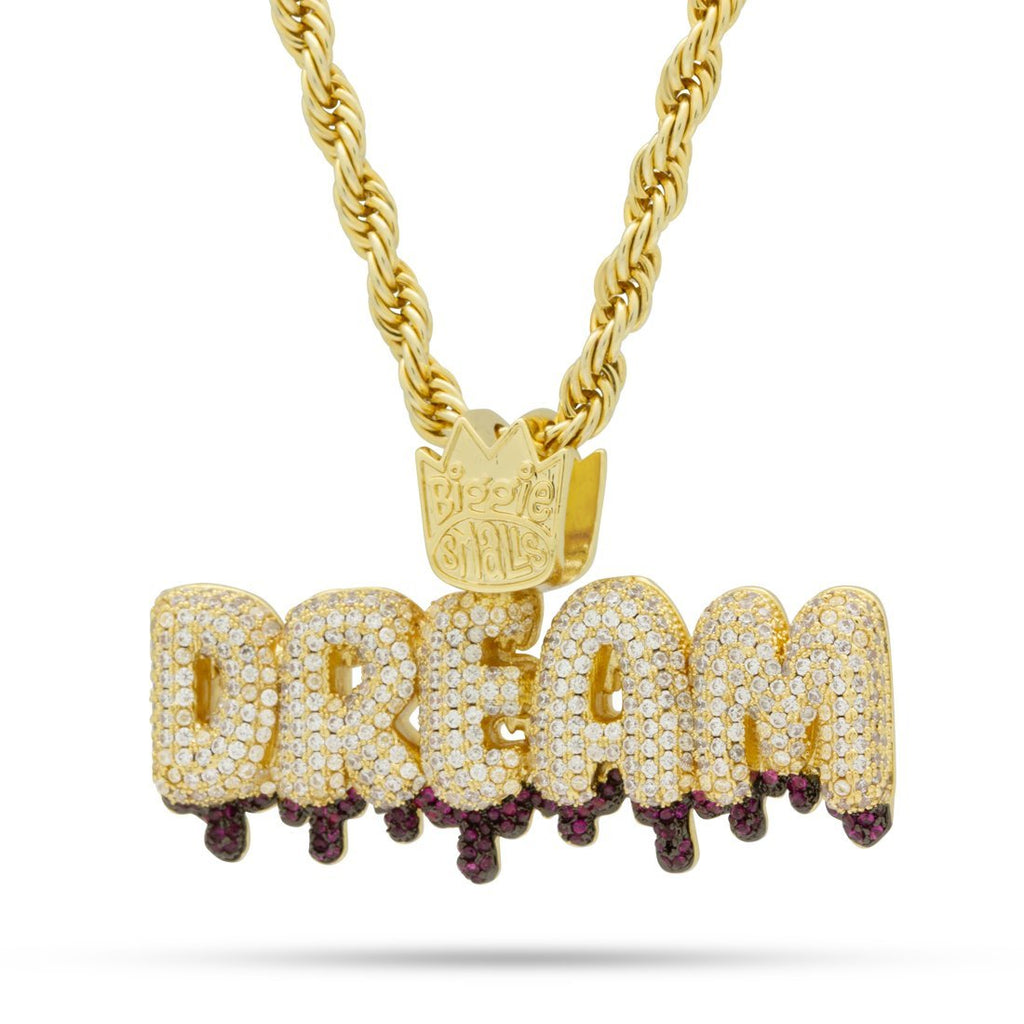 14K Gold Notorious B.I.G. x King Ice - The Dream Necklace NKX14103