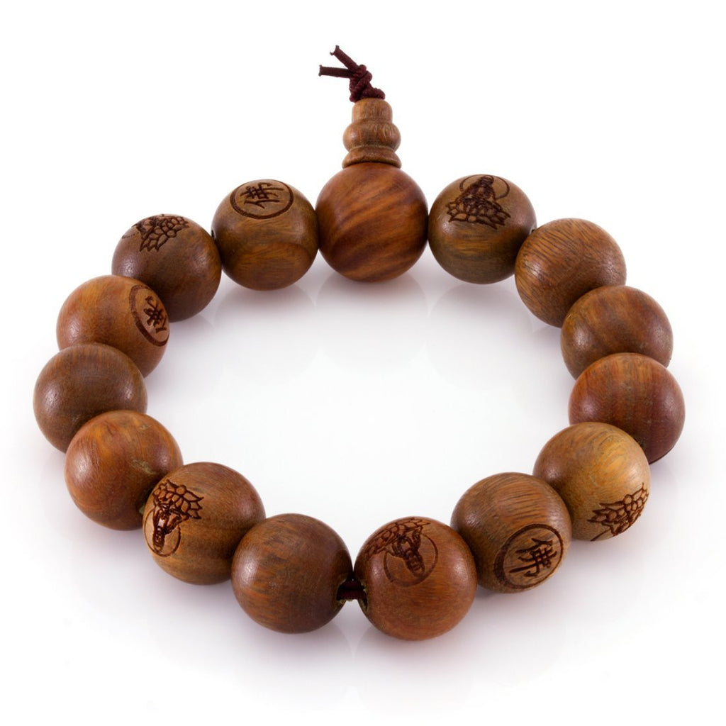 The Golden Oak Wood Bracelet from Marz BRX12688