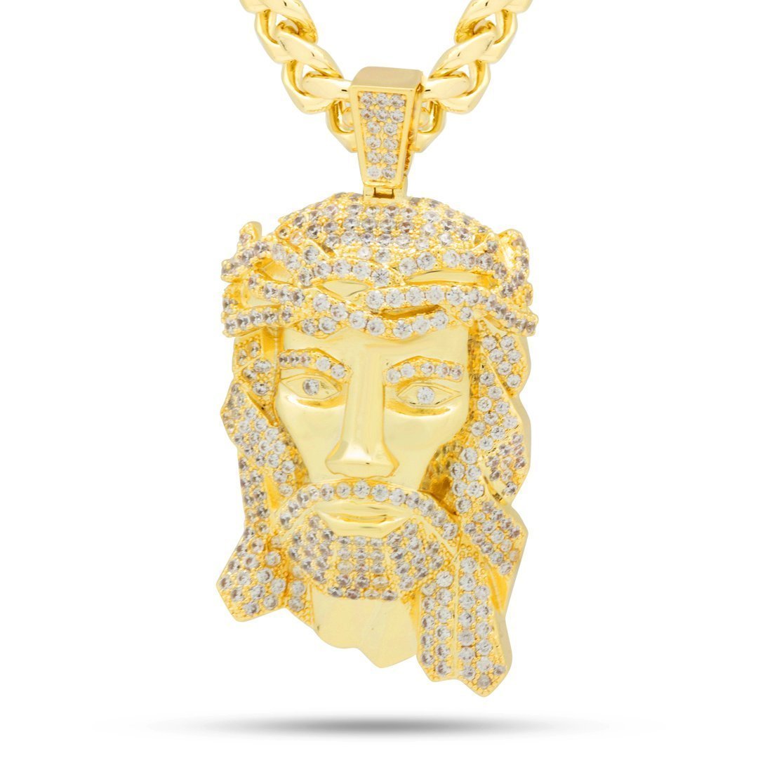 14K Gold / L Our Savior Necklace NKX14150