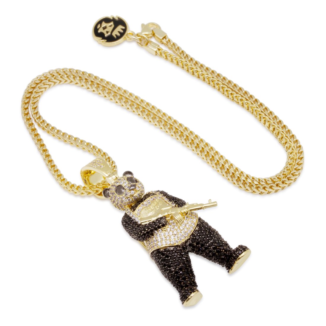 Panda Pendant Hip Hop Necklace | Hip hop jewelry, Hops necklace, Rock  necklace
