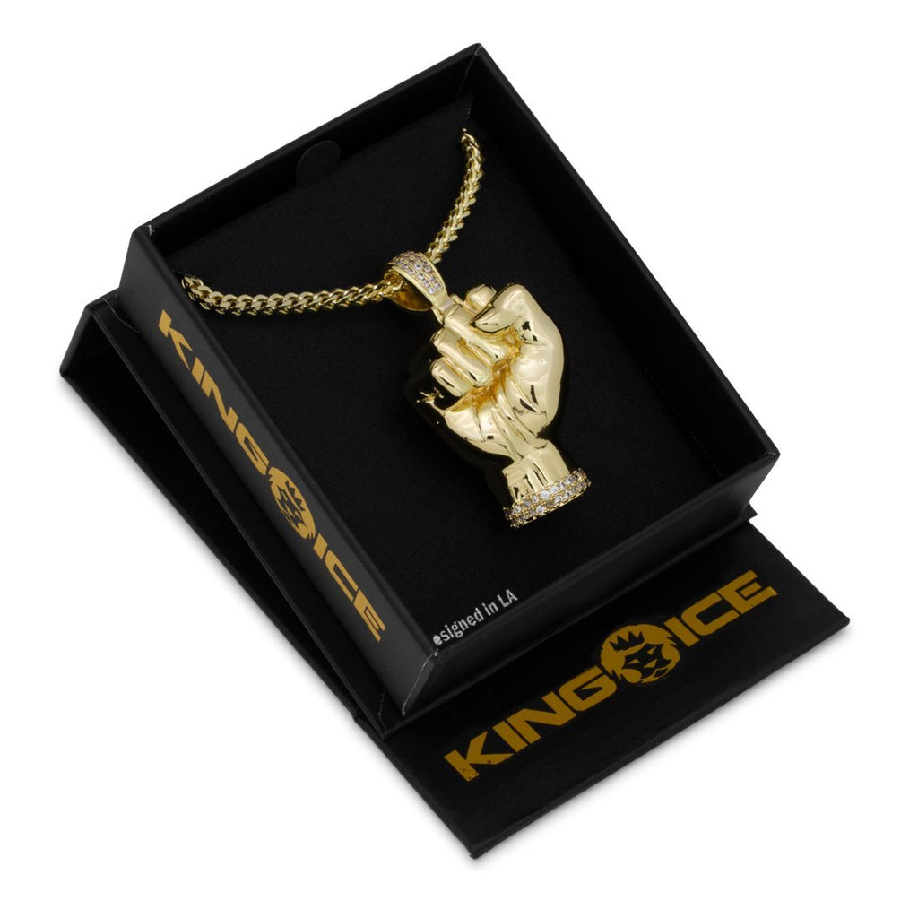 14K Gold The Power Necklace – Designed by Snoop Dogg x King Ice NKX12388