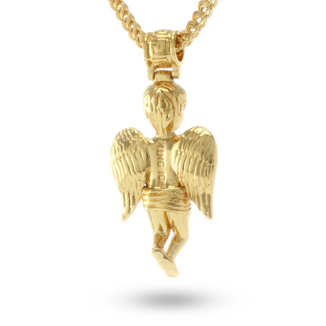 Angel gold necklace deals