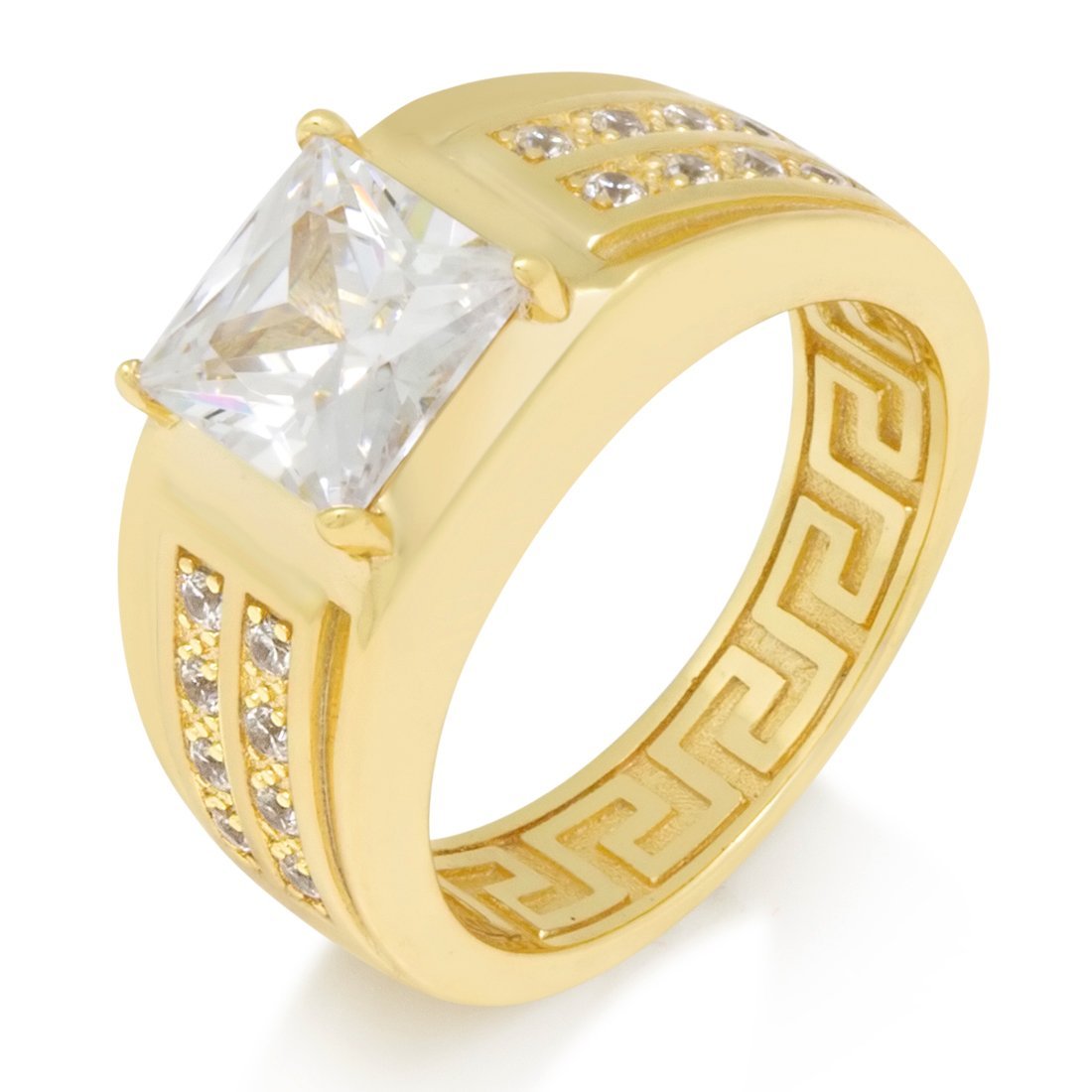 Princess Cut Signet Ring