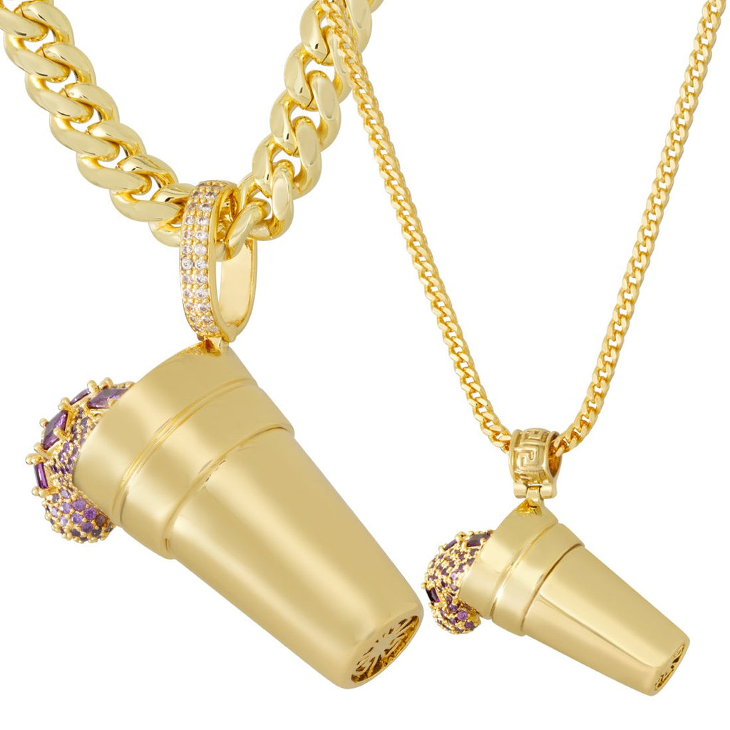 Snoop Dogg x King Ice - Purple Drank Necklace