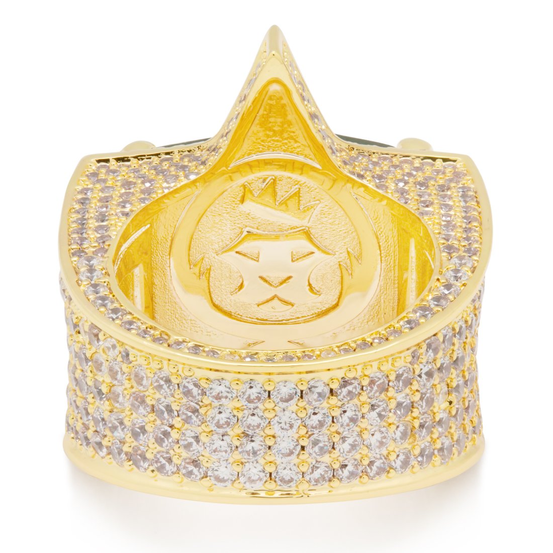 Ruby Star Ring Hip Hop Rings King Ice