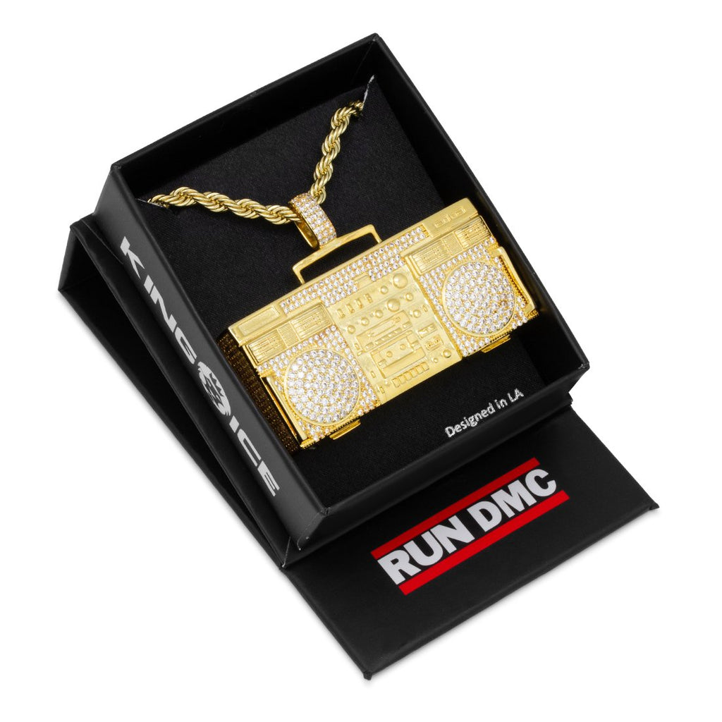 RUN DMC x King Ice - Ghetto Blaster Necklace