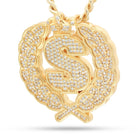 14K Gold / M Scarface x King Ice - Cash Empire Necklace NKX14307-GOLD