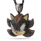 Gold Plated / Black Gold / 2" Sonic the Hedgehog x King Ice - Shadow Necklace