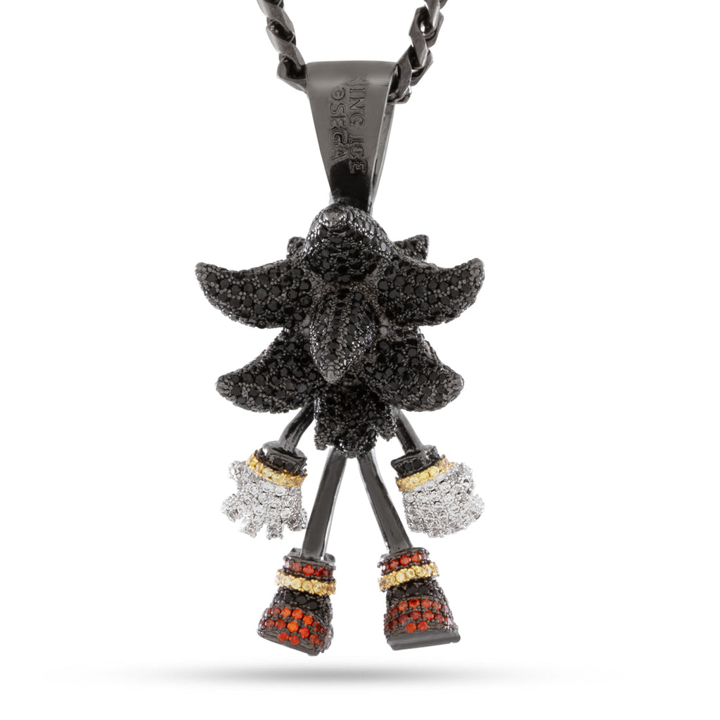 Black Gold / 2.5" Sonic x King Ice - Fast Shadow Necklace