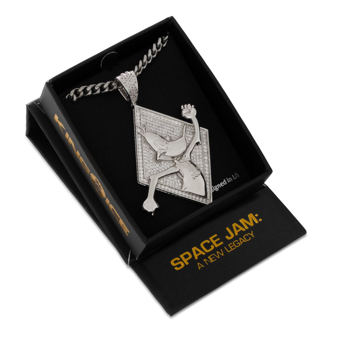 Space Jam x King Ice - Daffy Duck Necklace