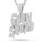 White Gold / M Space Jam x King Ice - Goon Squad Necklace NKX14354-Silver