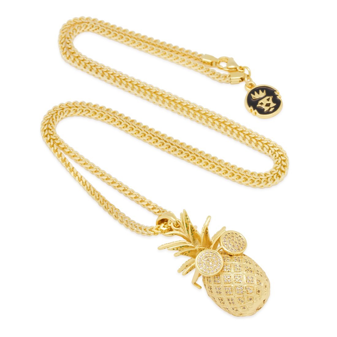 14K Gold The Stunnin' Pineapple Necklace NKX13033